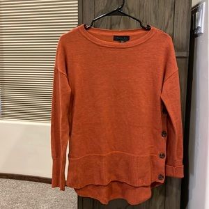 Burnt orange sweater